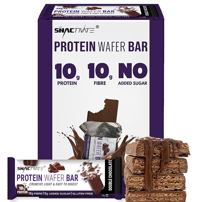 Snactivate Protein Wafer Bars | 10g Protein | Pack of 6 x 40g - Image 11