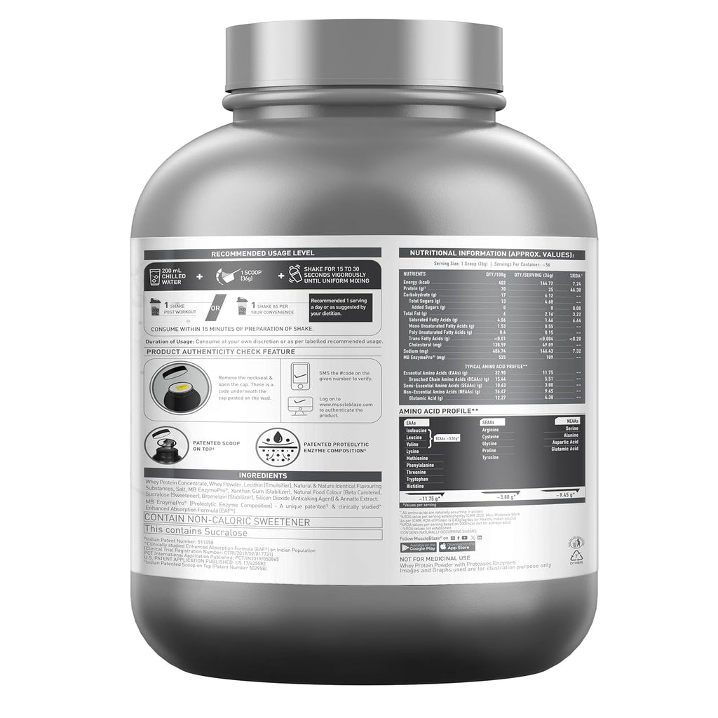 Muscle Blaze Biozyme performance whey
