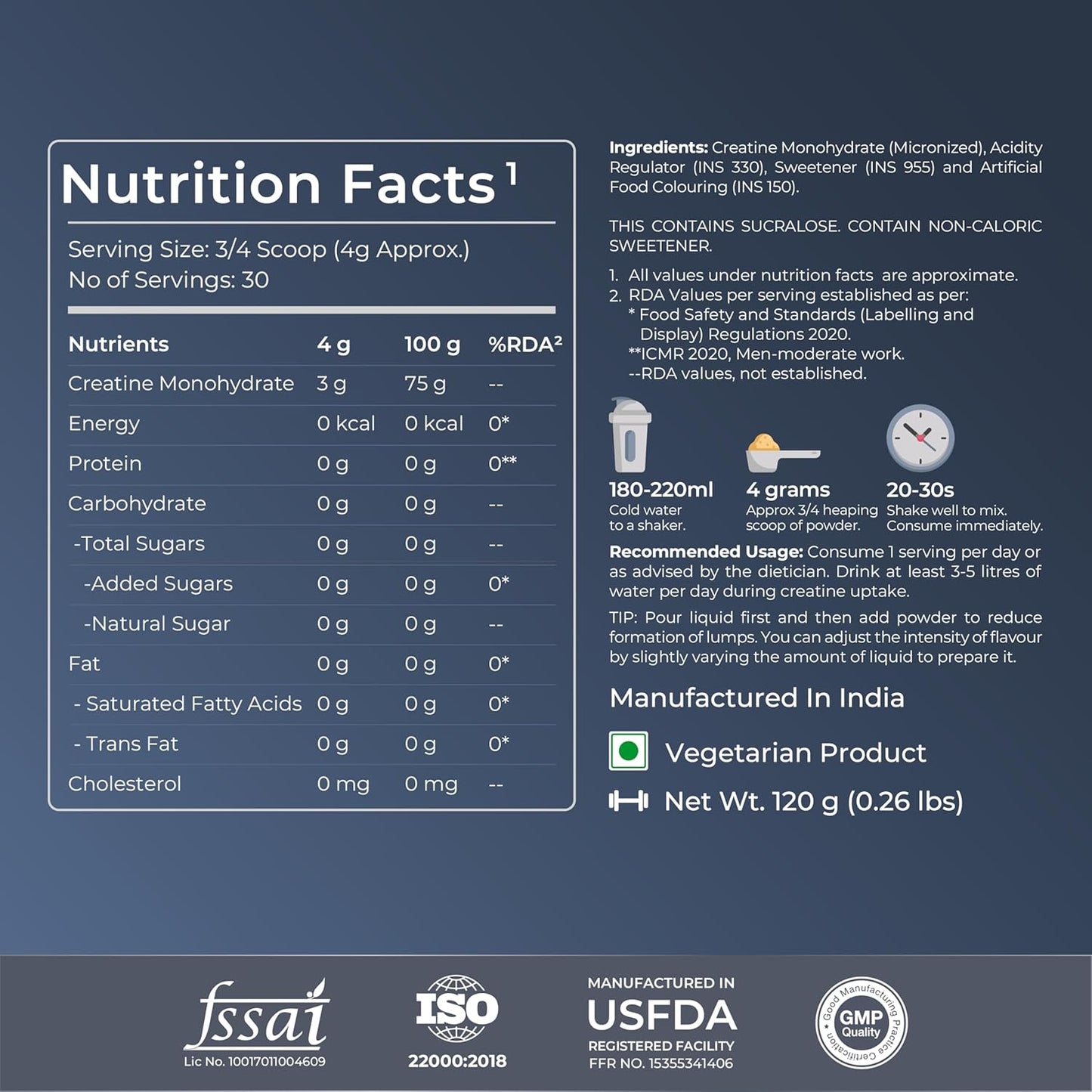 Nutrabay Gold Micronised Creatine Monohydrate - Image 7