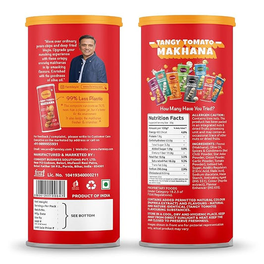 Farmley Roasted and Flavoured Makhana