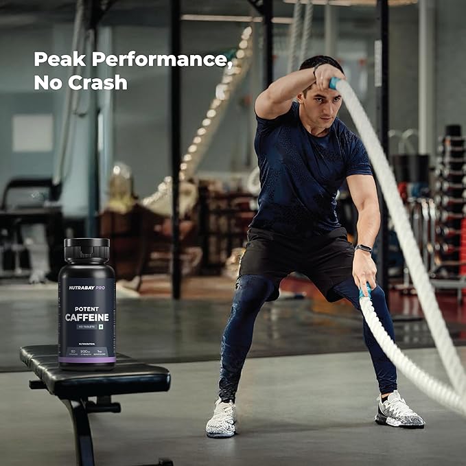 Nutrabay Pro Potent Caffeine Tablets - Image 3