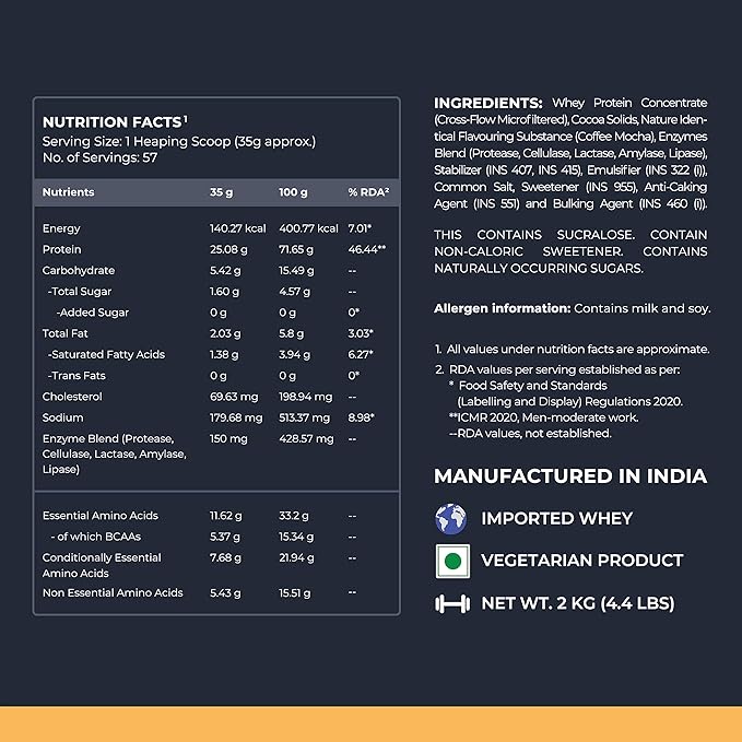 Nutrabay Gold Whey Protein Concentrate - Image 2