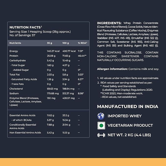 Nutrabay Gold Whey Protein Concentrate - Image 2