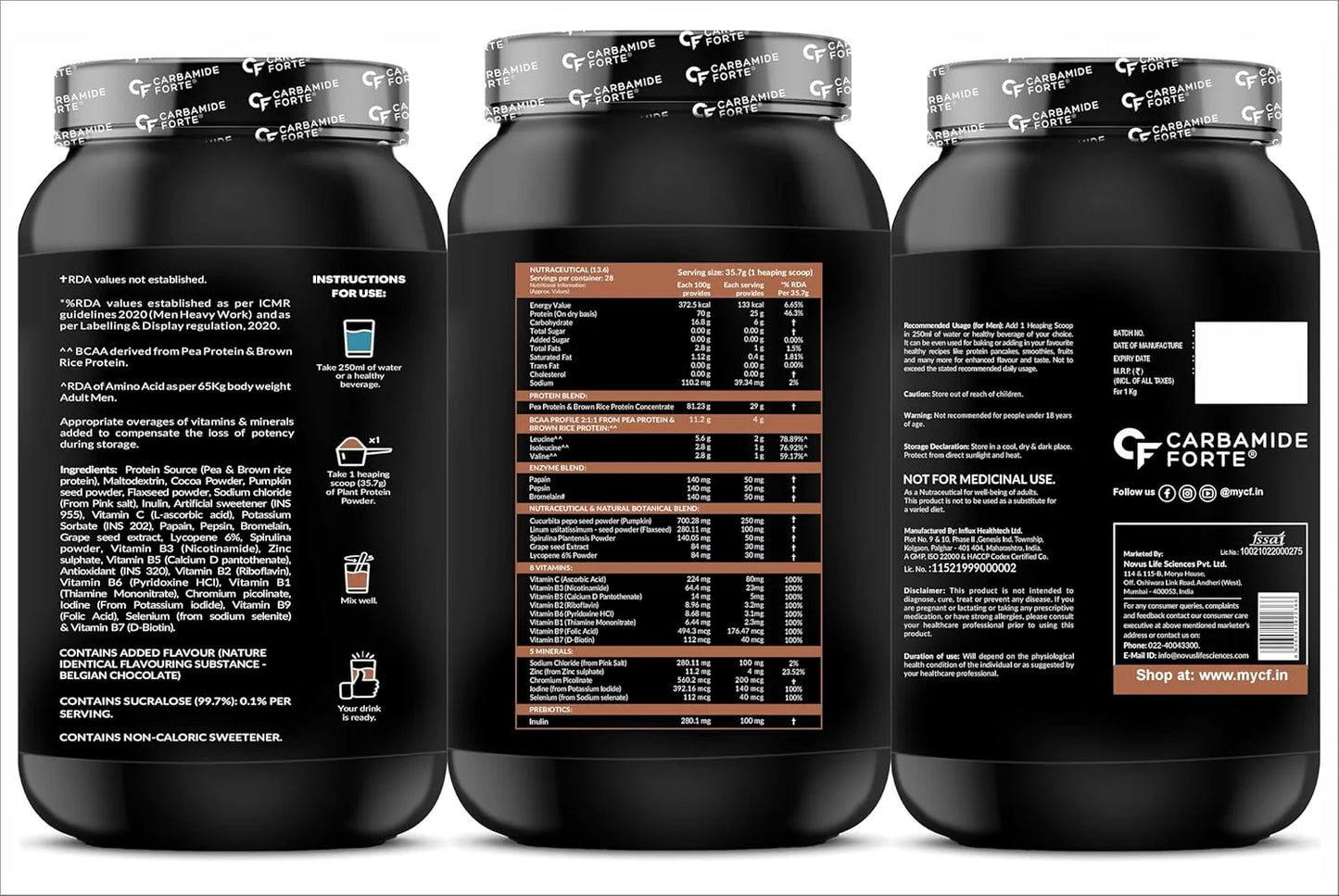 CARBAMIDE FORTE Plant Protein +