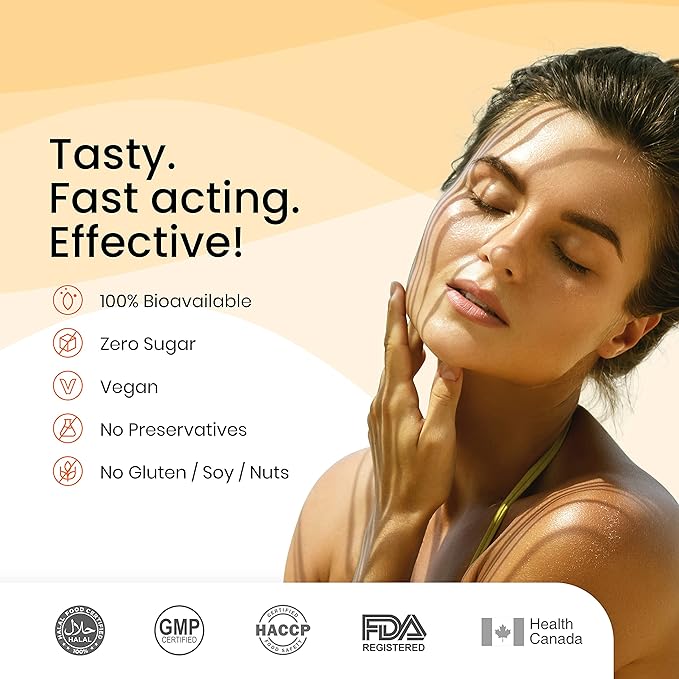 Wellbeing Nutrition Melts Natural Vitamin D3 + K2 Oral Strips