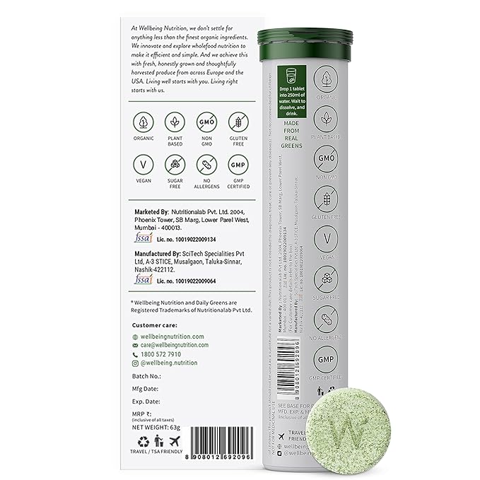 Wellbeing Nutrition Daily Greens