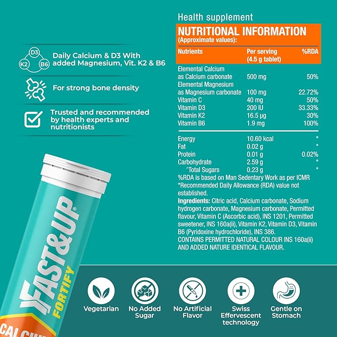 FAST&UP Fortify – Complete Bone Health Support