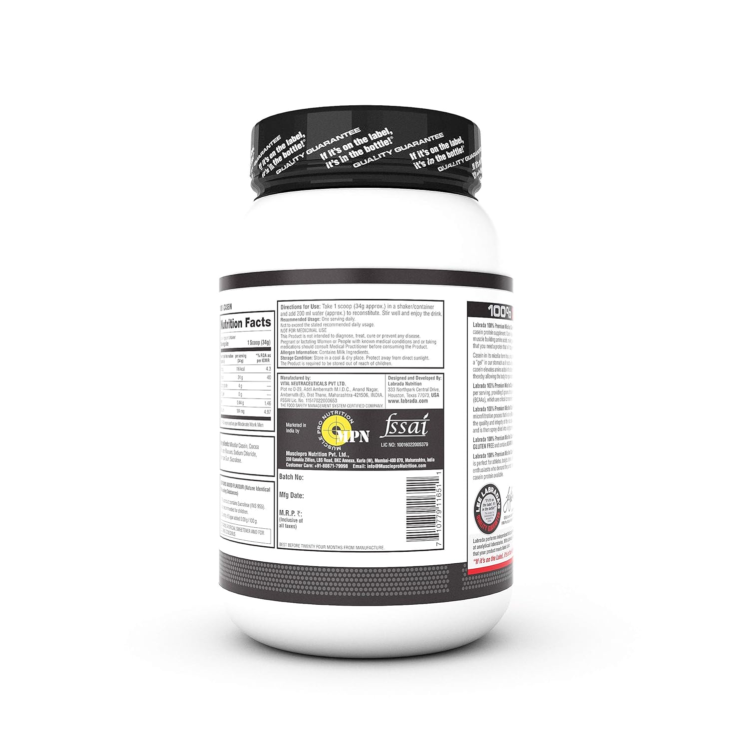 LABRADA 100% Casein