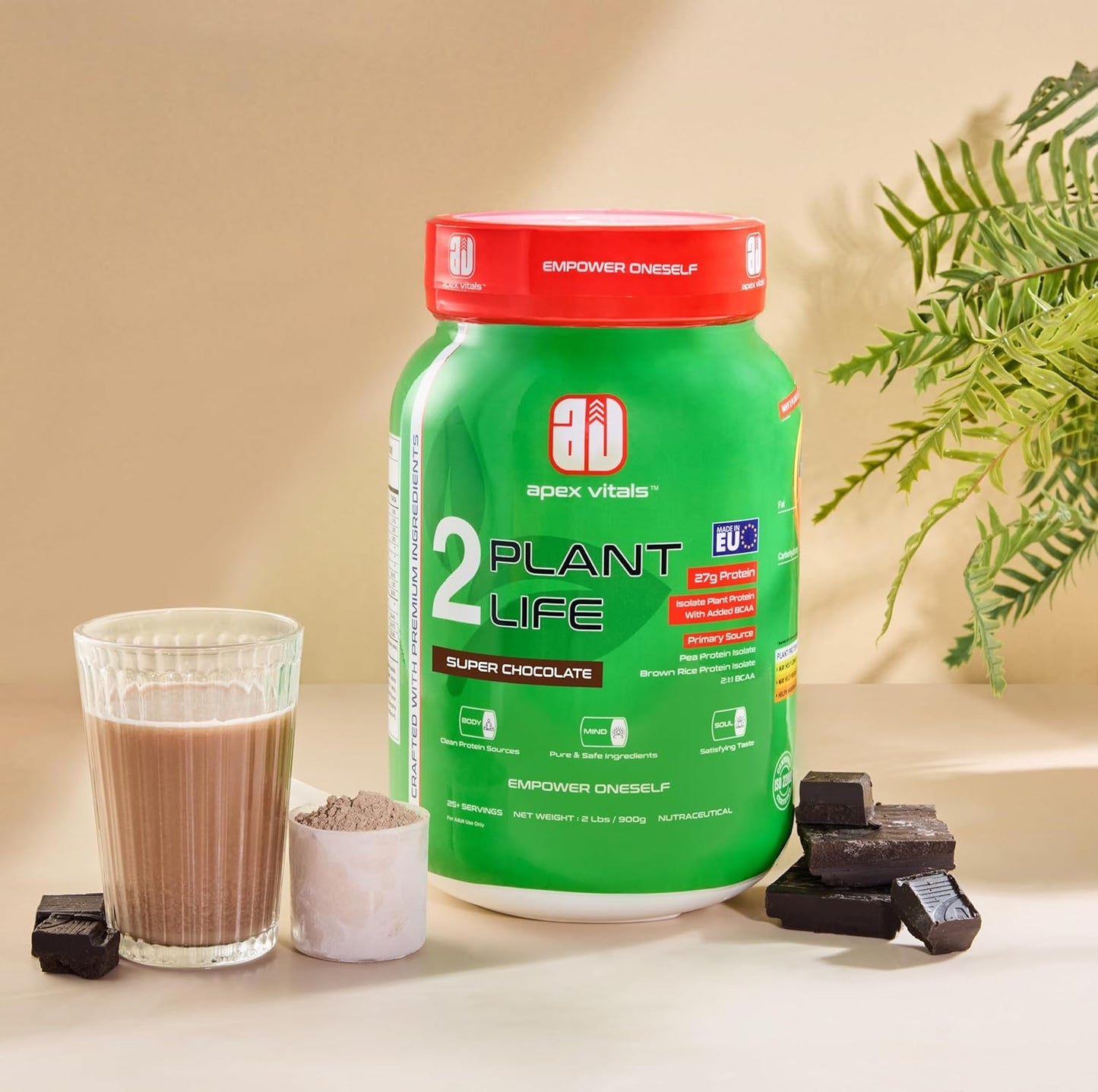 Apex Vitals 2 Plant Life - Natural Vegan Plant Protein Powder - Image 7