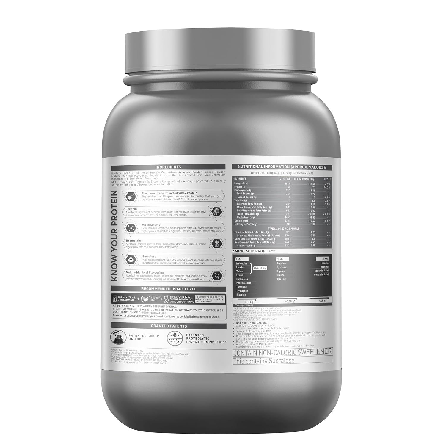 Muscle Blaze Biozyme performance whey