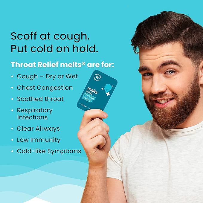 Wellbeing Nutrition Melts Instant Throat Relief