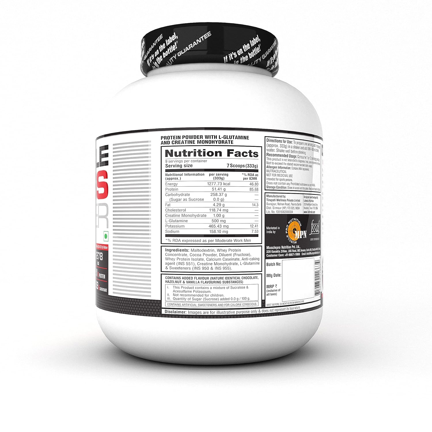 LABRADA Mass muscle gainer