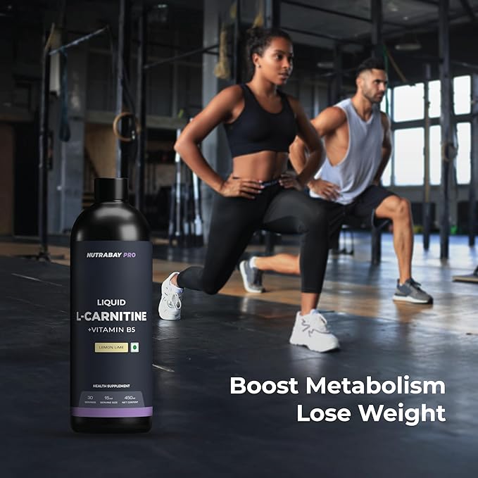 Nutrabay Pro Liquid L-Carnitine with Vitamin B5 - Image 3