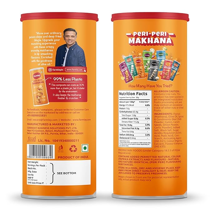 Farmley Roasted and Flavoured Makhana