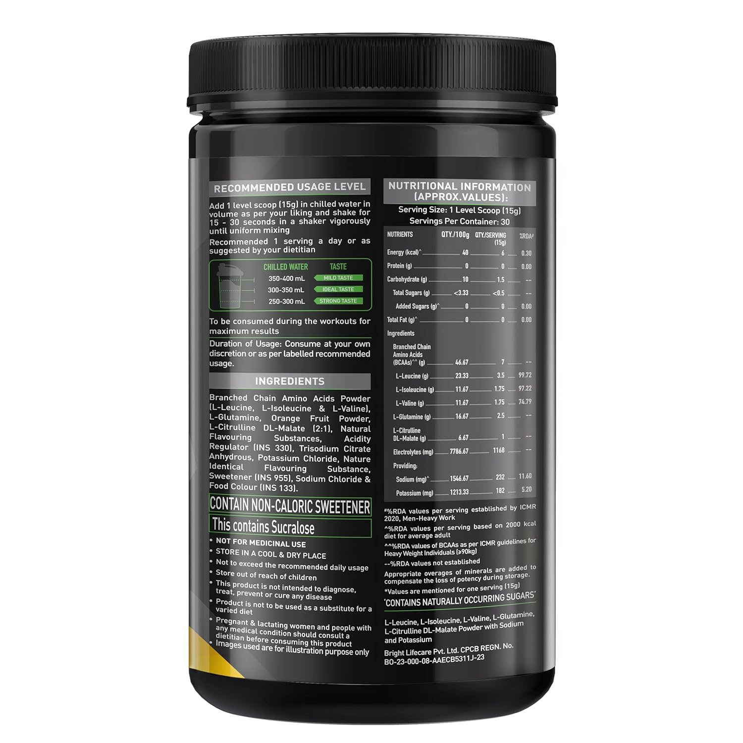 Muscle blaze BCAA pro
