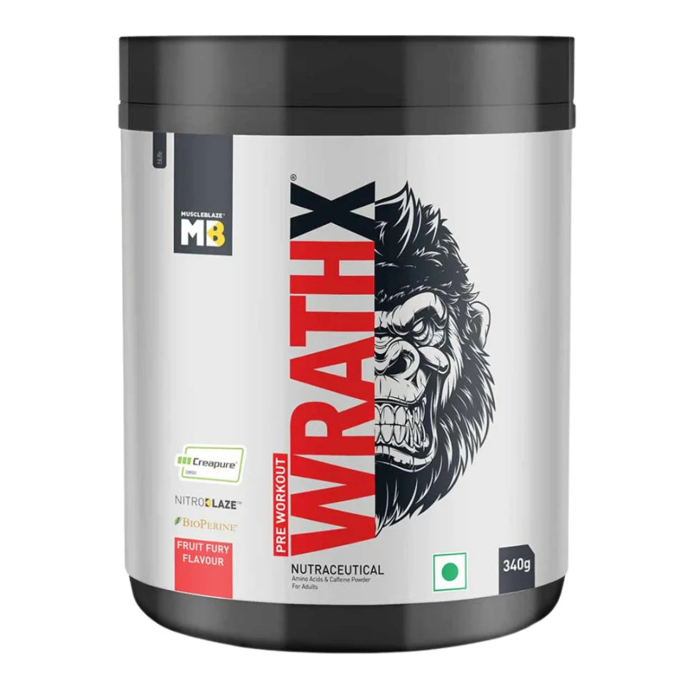 Muscle blaze pre Workout WrathX