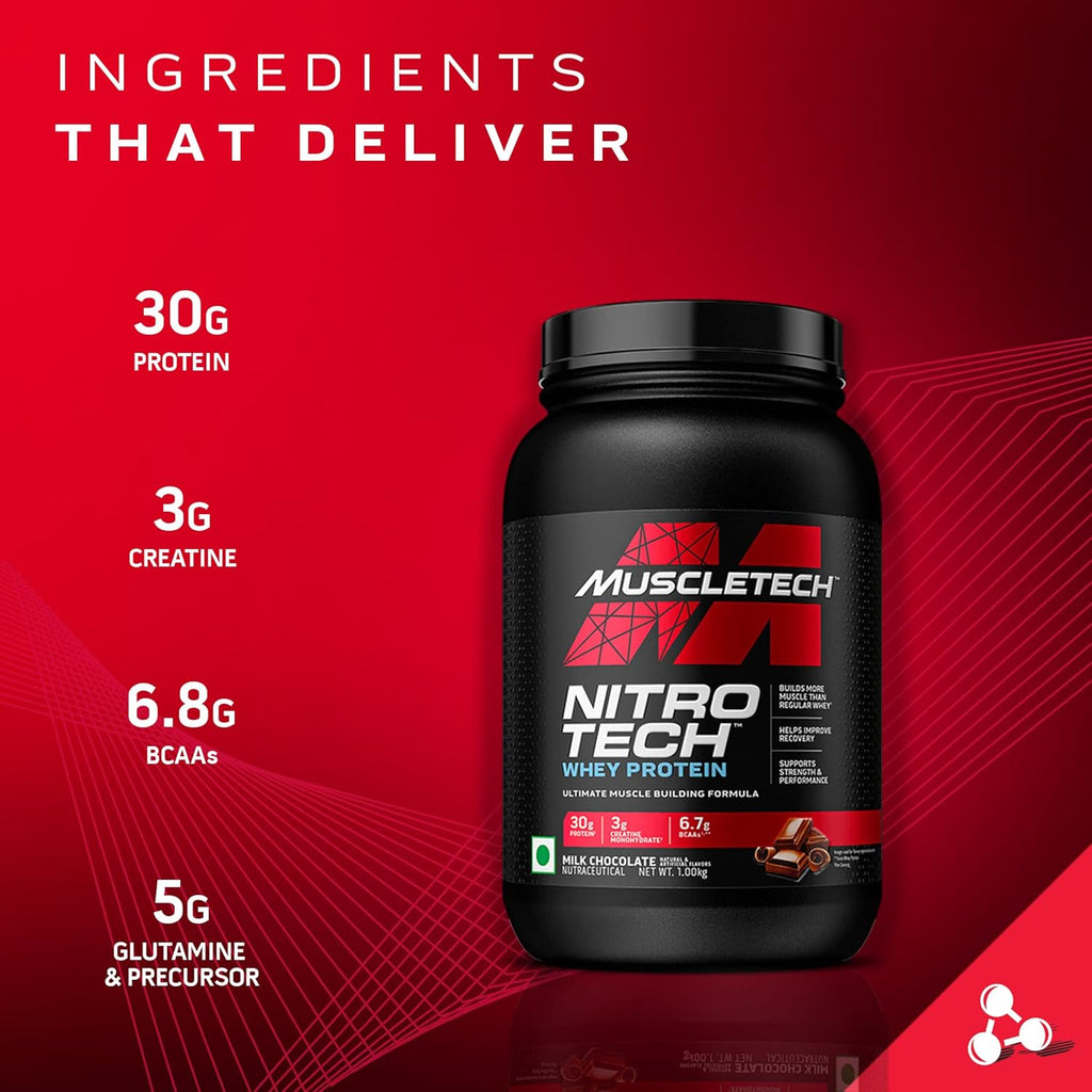 Nitro tech whey protien