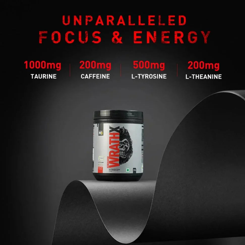 Muscle blaze pre Workout WrathX