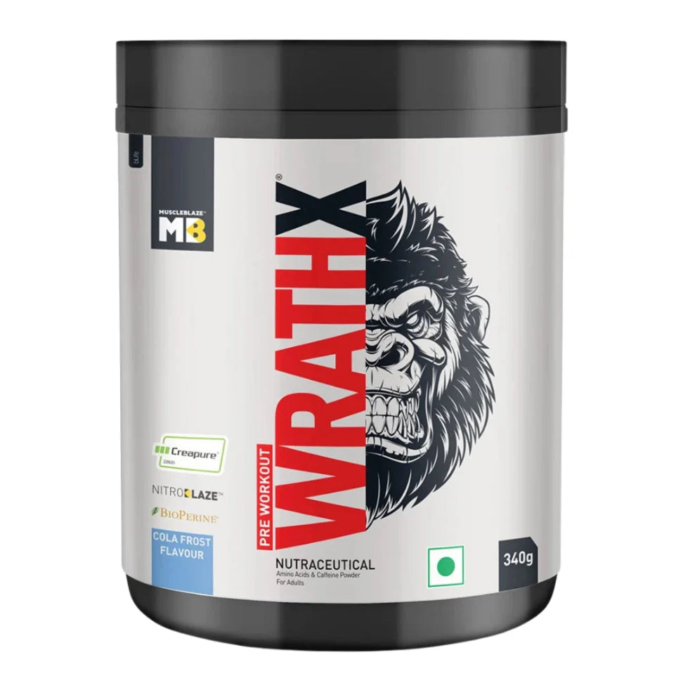 Muscle blaze pre Workout WrathX