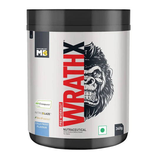 Muscle blaze pre Workout WrathX