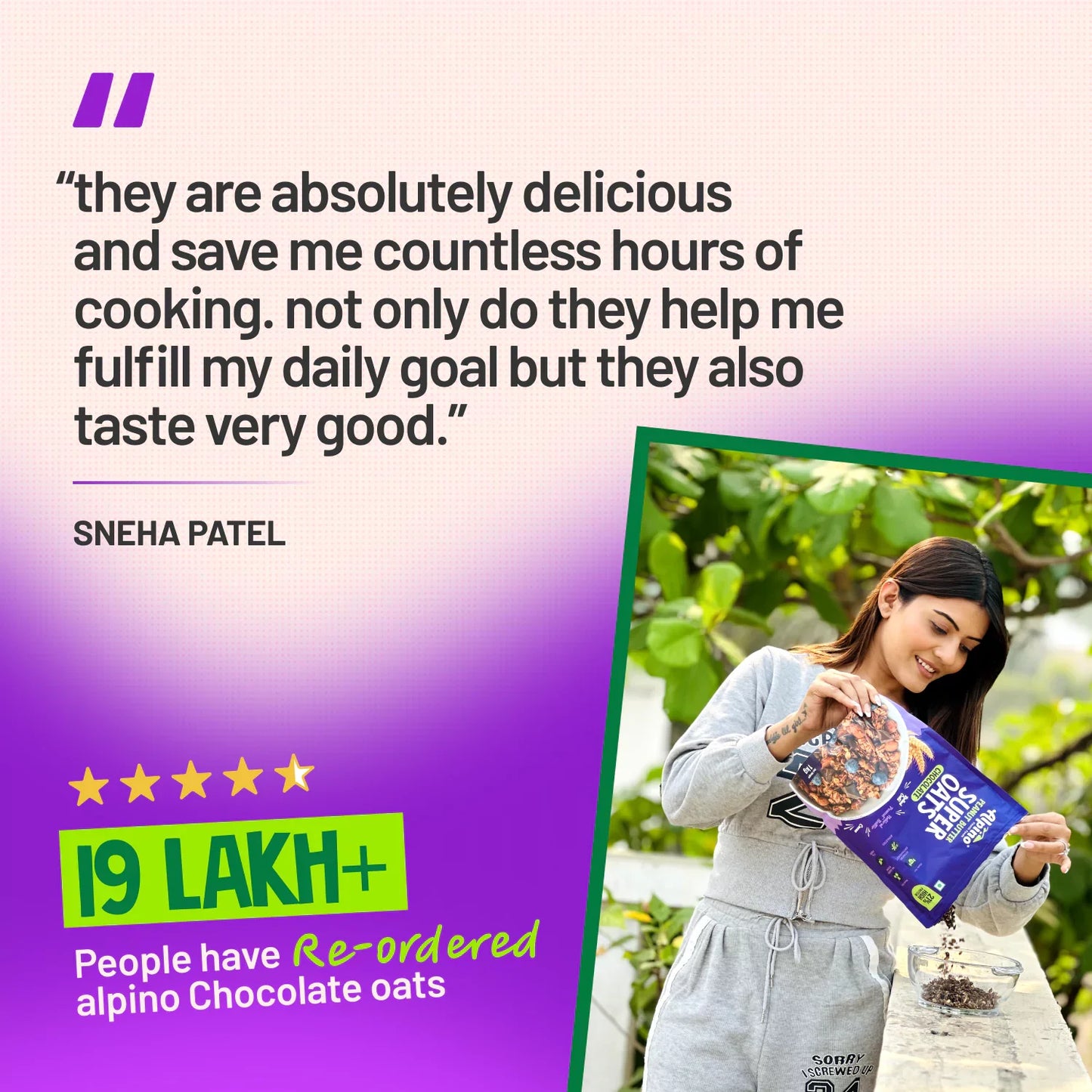 ALPINO High Protien Super Oats