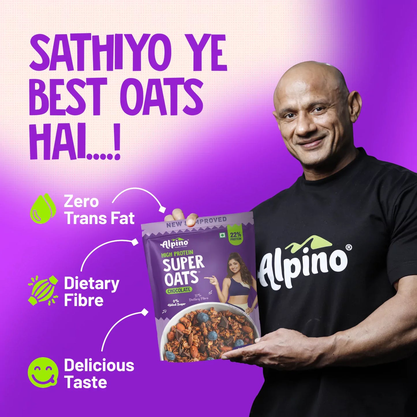 ALPINO High Protien Super Oats