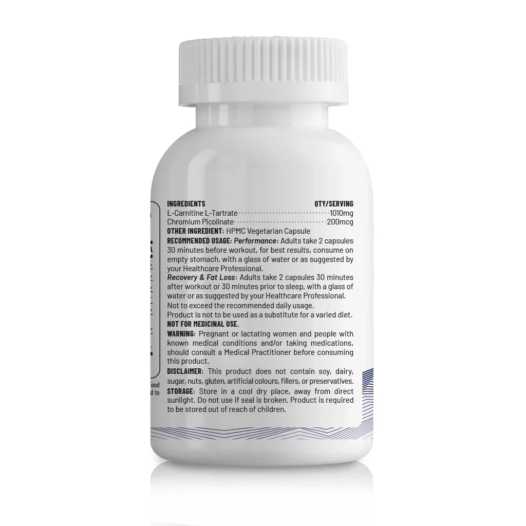 Unived L-Carnitine L-Tartrate – Optimized Fat Metabolism & Performance Support - Image 2