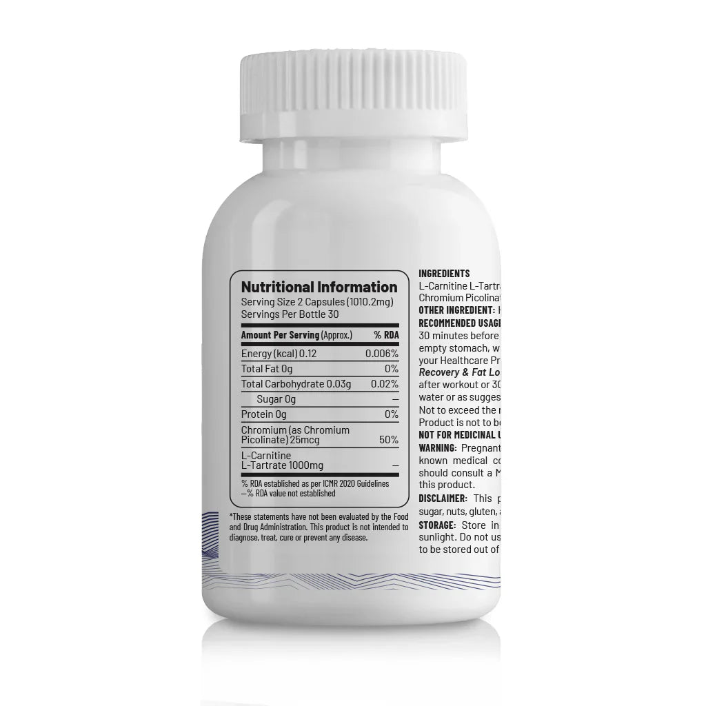 Unived L-Carnitine L-Tartrate – Optimized Fat Metabolism & Performance Support - Image 4