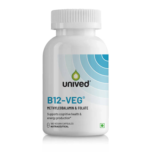 Unived B12-Veg | Active B12 & B9 for Energy & Wellness - Image 1
