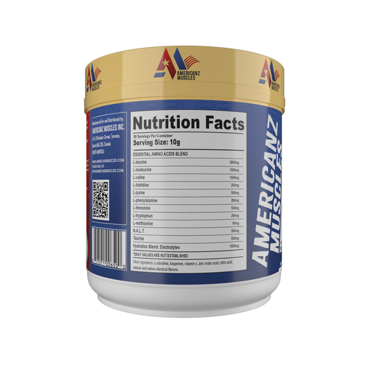 AMERICANZ MUSCLES EAA + Nootropics 8:1:1