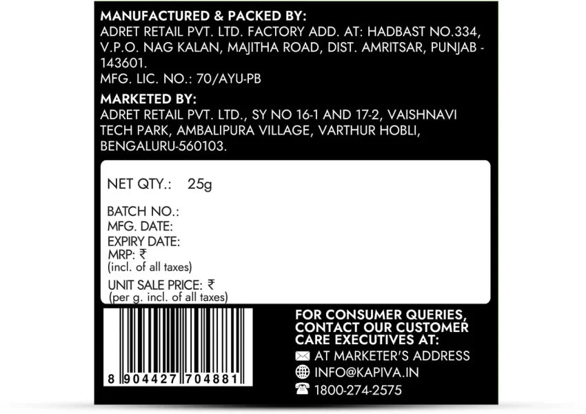 Kapiva Kesar Shilajit Gold Resin