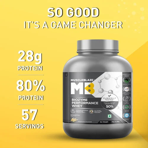 Muscle Blaze Biozyme performance whey