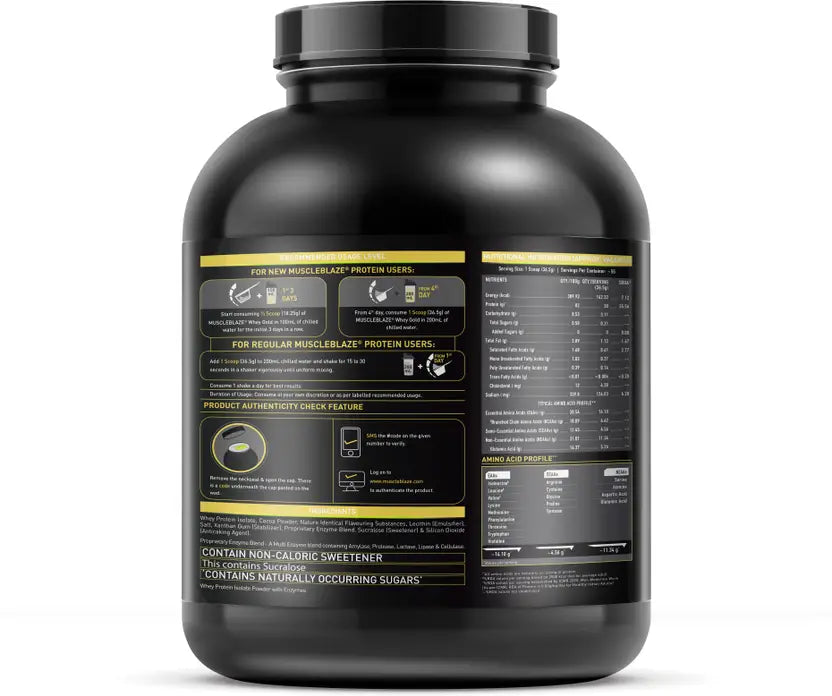 Muscle Blaze Whey Gold