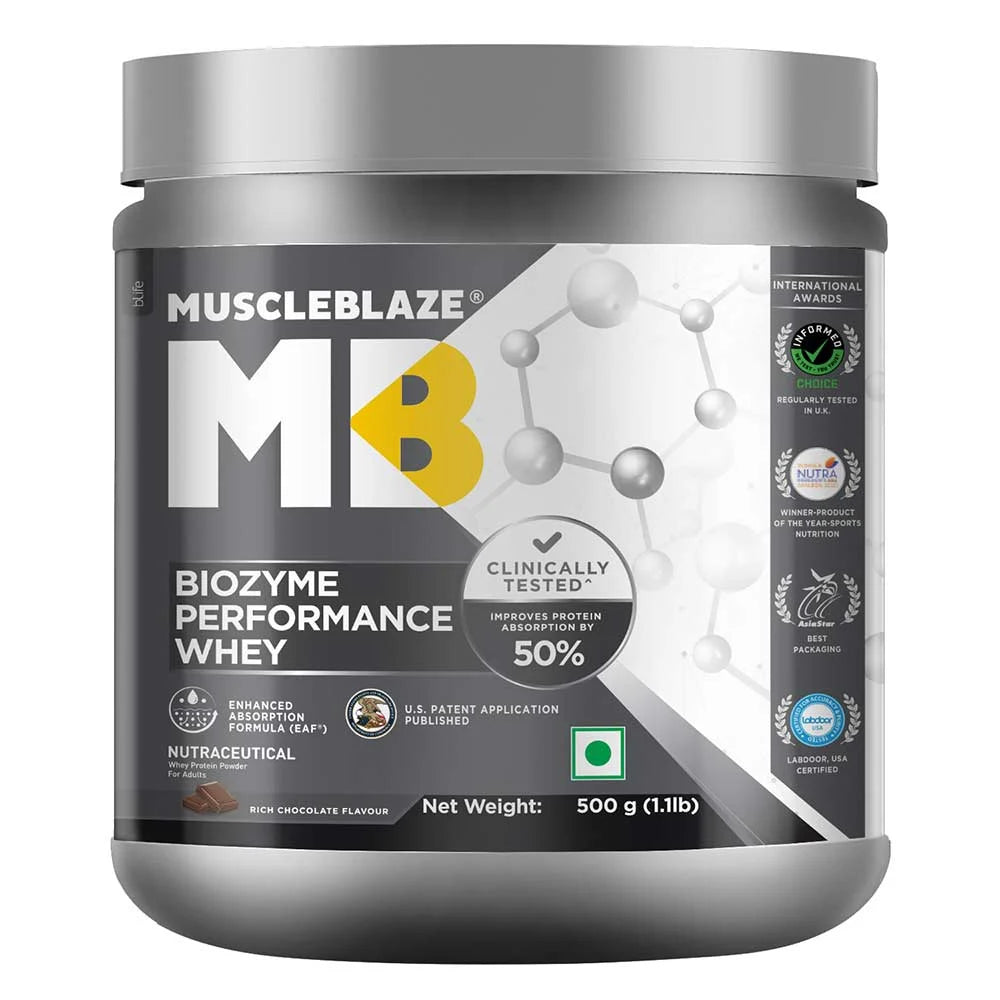 Muscle Blaze Biozyme performance whey