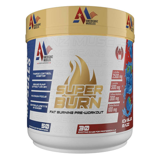 AMERICANZ MUSCLES Super Burn Pre workout