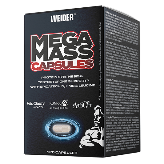 Weider Mega Mass Caps – Ultimate Muscle Growth Stimulator - Image 1