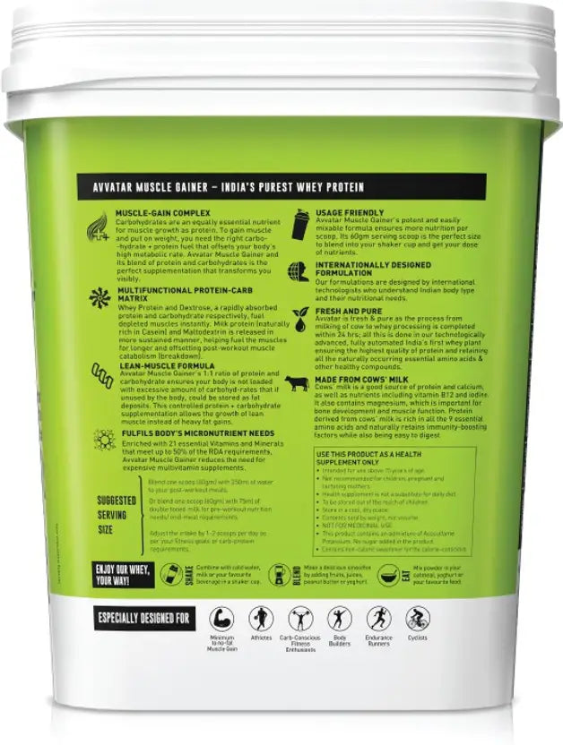 Avvatar muscle Gainer